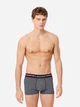 Набор трусов боксеров мужских хлопковых Lacoste 5H2382-525 S 3 шт Navy Blue/White (3617074015013) - изображение 2