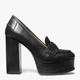 Женские лоферы кожаные Michael Kors 618752907 36.5 Черные (1159830301) - изображение 1