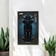 Арт Держатель Рамка на Стену 80x50 см. для фирменного конструктора Technic Mercedes-AMG F1 W14 E Performance (42171) Type-A - изображение 1