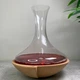 Декантер для вина Vacu Vin Swirling Carafe 750 мл із корковою обертовою підставкою (76010602) - зображення 1