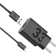 Зарядное устройство Motorola 33W комплект с кабелем USB-A to USB-C (MC-332L) черное - изображение 3