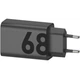 Комплект зарядный блок и кабель MOTOROLA 68W USB-С 1m (MC-682N) - изображение 3