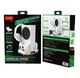 Док-станция Ipega PG-XBS011S White с двумя аккумуляторами, RGB-подсветкой и охлаждением для XBOX Series S - изображение 6
