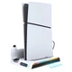 Мультифункціональна підставка для PlayStation 5 Slim (PS5) iPega PG-P5S006 стенд White - зображення 3