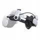 Кріплення BoboVR M3 Pro для Oculus meta Quest 3 та 3s з акумулятором 5200 мА·год White strap кріплення ремінь - зображення 1