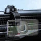 Автотримач для телефону Hoco HW31 на панель із бездротовою зарядкою 15W Чорний - изображение 9