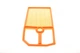 Фільтр повітряний VW Caddy 1.4 00-04 - F 026 400 019 BOSCH - зображення 2