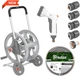 Металлическая тележка со шлангом Bradas Silver Pro Set White Line 1/2" 20 м (WL-AG33320SET1) - изображение 2