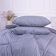 Набор Шерстяный MirSon Супер Теплый №9031 Eco Light Gray (одеяло 172x205 см + подушки 50х70 средние) (2200005995532) - изображение 13