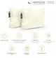 Набор антиалергенных подушек MirSon 3M Thinsulate №1605 Eco Light Pink 50х70 2 шт средние (2200002652025) - изображение 2