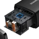 СЗУ Baseus Compact Quick Charger 20W QC+PD (1USB-A/1C) (CCXJ-B) Black - изображение 3