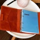 Професійний блокнот Психолога Professional Journals в шкіряній обкладинці Монако А5 Коньяк - изображение 2