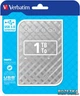 Жорсткий диск Verbatim Store n Go 1ТВ 5400rpm 8МВ 53197 2.5 USB 3.0 External Silver - изображение 1
