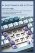 Механическая беспроводная клавиатура LANGTU LT75 с переключателями hotswap, Type-C, Bluetooth, 2,4 ГГц, RGB подсветка, 75 клавиш (раскладка ENG, QWERTY) Фиолетовый - изображение 8