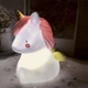 Світильник-нічник Eurolamp LED «Unicorn Light» 4,5 Вт білий 2700К на батарейках (NL-4,5W/27(UL)) - зображення 2