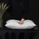 Подушка MirSon №1022 Silver Cloud шерстяная средняя 40x60 см (2200010363401) - изображение 5