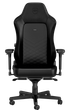 Крісло геймерське Noblechairs HERO Real Leather ортопедичне, регульоване Black - зображення 1