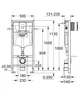 Система інсталяції для унітазу 3 в 1 Grohe Rapid SL (38721001) ( 26550 ) - зображення 5