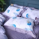 Наволочка с ушками MirSon Satin print Elit Azure Jay 40х60 см (2200005394311) - изображение 3