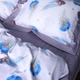 Наволочка с ушками MirSon Satin print Elit Azure Jay 40х60 см (2200005394311) - изображение 4