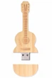 Флеш память USB-накопитель (32 GB) с креативным дизайном гитара с дерева - изображение 2