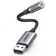 Звуковая карта USB AUX jack TRRS (Mic + Ear) KT0210 0.25m Ugreen CM477 Black - изображение 4