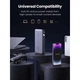 УМБ Ugreen 25000mAh 2USB 1Type-C PD 145W 5A PD3.0/QC3.0/FCP/AFC PB205 Gray - изображение 7