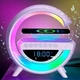 Ночник для детей аккумуляторный с часами G BT-3401 Smart Light Sound Machine Белый ночное освещение, детское освещение, лампа ночная - изображение 1