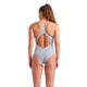 Купальник жіночий Arena TRAIL SWIMSUIT V BACK 009022-520-36 Сірий - изображение 2