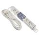 Мережевий фільтр-подовжувач 6 гнізд 5м з з/к USB+Type C з вимикачем [ECO019001012] Ornat АСКО - зображення 1