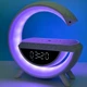 Нічний акумуляторний годинник G BT-3401 Smart Light Sound Machine Чорний нічне освітлення, дитяче освітлення, лампа нічна - зображення 1