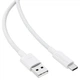Кабель ACEFAST C18-04 USB-A to USB-C Braid 1.2 м для зарядки и передачи данных, White - изображение 2