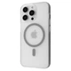 Чохол із магнітом Proove Astro Case with Magnetic Ring iPhone 16 Pro прозорий матовий ребристий transparent grey - зображення 1