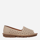 Buty wsuwane damskie skórzane Venezia E137LEBEOBM029 39 (6UK) 25 cm Beżowe (5906140849637) - obraz 1
