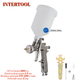 Краскопульт пневматический LVLP Intertool 600 мл x 1.3 мм ВБ Storm (PT-0138) - изображение 1