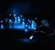 Гирлянда праздничная работает от батареек и USB-цвет синий 100 Led 10m на медной проволоке (Капля росы) - изображение 2
