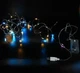 Гирлянда праздничная Xmas 30 Led 3M (Copper) Медная проволока (Капля Росы) M MULTI Работает от батареек+USB для нового года, для праздника - изображение 3