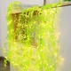 Гирлянда зеленая ива теплый белый Штора 200 LED 3х2 м Белый теплый для нового года, для праздника, для ночного освещения, на день рождения - изображение 3