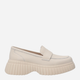Loafersy damskie skórzane Venezia S147LEBEOBM007 40 (7UK) 26 cm Beżowe (5906140647011) - obraz 1