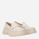 Loafersy damskie skórzane Venezia S147LEBEOBM007 41 (8UK) 26.5 cm Beżowe (5906140647028) - obraz 4