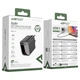 Мережевий зарядний пристрій ACEFAST A112 PD45W GaN single USB-C charger (EU) Black (6974316284055) - зображення 2