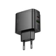 Мережевий зарядний пристрій HOCO CS63A Bright PD65W (1A1C) charger (EU) Black (6942007638470) - зображення 6
