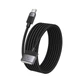Кабель HOCO U141 Magnetic charging cable Type-C to Mag3 Black (6942007642088) - зображення 6
