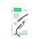 Кабель-світильник HOCO UA38C USB/Type-C to LED light adapter cable Black (6942007647755) - изображение 2