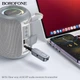 Bluetooth-ресивер Borofone BC51 Clear way AUX BT audio receiver/transmitter Metal Grey (6941991117305) - изображение 8