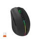 Мышка беспроводная MEETION BTM002 |2.4G/Bluetooth, 1600 DPI, 6кн., RGB| Черный - изображение 4