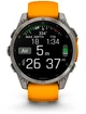 Смарт-часы Garmin fenix 8 47mm AMOLED Sapphire Titanium with a spark Orange and Graphite Silicone Band (010-02904-11) - изображение 3