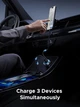 Автомобільний зарядний пристрій UGREEN EC307 30 Вт, сумісність із iPhone 16/16 Pro/16 Pro Max/15/14, Samsung Black (45843) - зображення 7