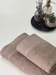 Коплект махрових рушників Легкий Бриз від Ideal Textile 70х140 и 50х90 см 450 г\м2 моко - зображення 6