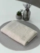 Махровий рушник Легкий Бриз від Ideal Textile 70х140 450 г\м2 бежевий - зображення 8